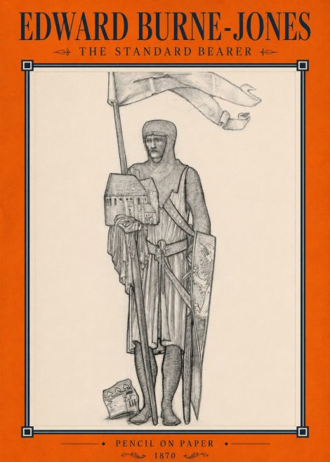 Edward Burne-Jones The Standard Bearer No2 - Plakat