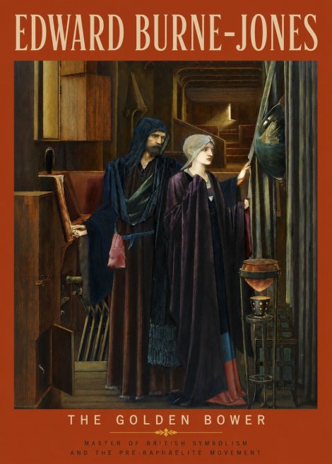 Edward Burne-Jones The Golden Bower No2 - Plakat