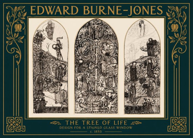 Edward Burne-Jones The Tree of Life No2 - Plakat