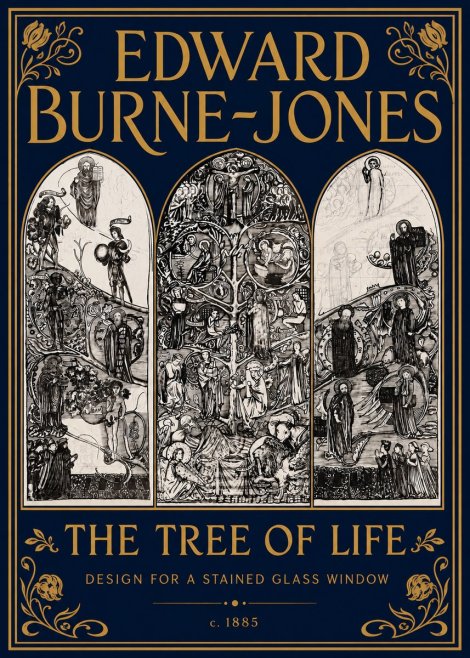 Edward Burne-Jones The Tree of Life No5 - Plakat