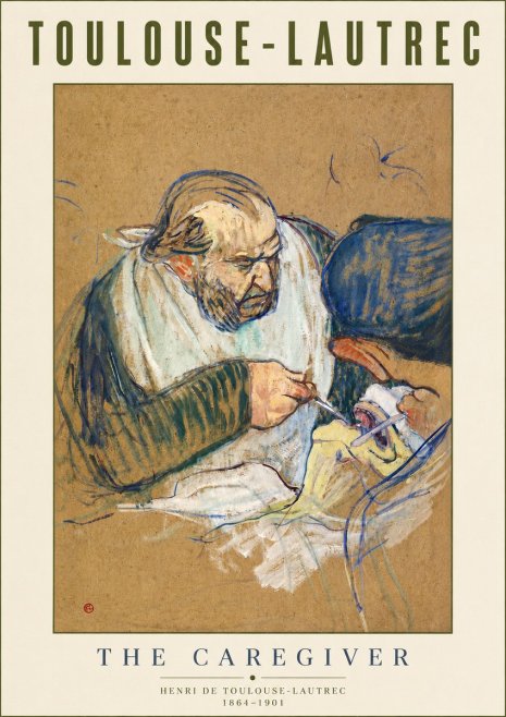 Toulouse-Lautrec The Caregiver No4 - Plakat
