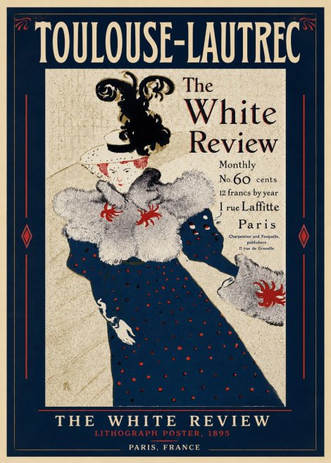 Toulouse-Lautrec The White Review No2 - Plakat