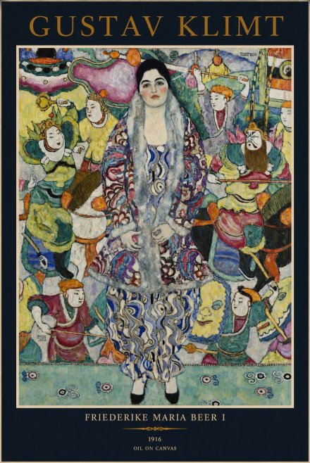 Klimt Friederike Maria Beer I No2 - Plakat