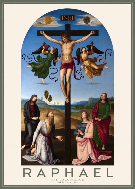 Raphael The Crucifixion No2 - Plakat