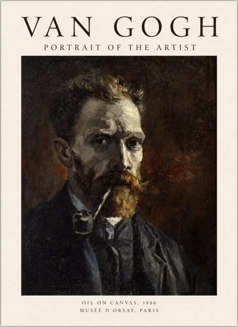 Van Gogh Portrait of the Artist I No1 - Plakat
