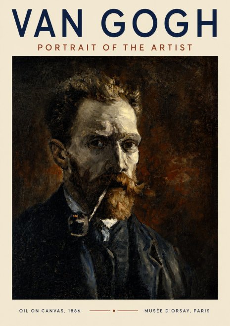 Van Gogh Portrait of the Artist I No6 - Plakat