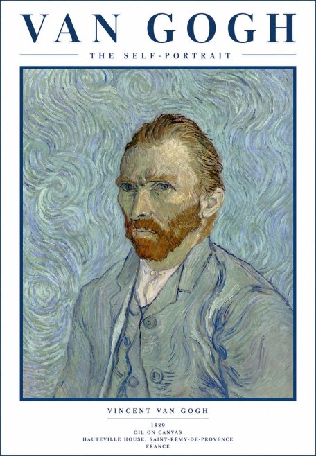 Van Gogh The Self-portrait No4 - Plakat