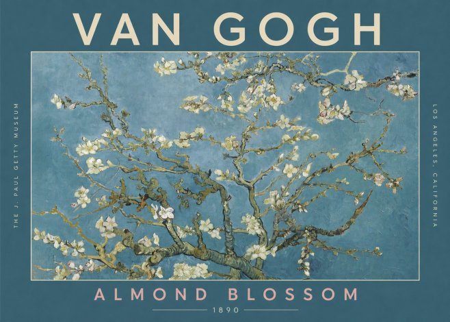 Van Gogh Almond Blossom No3 - Plakat