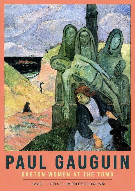 Paul Gauguin The Loss (Te Arii Voyeuse) No3 - Plakat