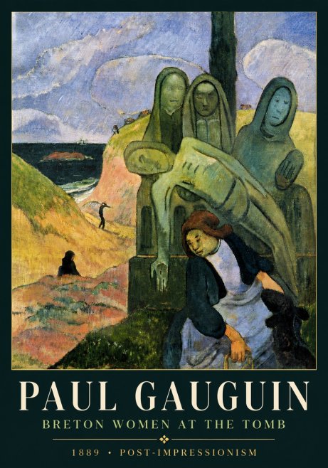 Paul Gauguin The Loss (Te Arii Voyeuse) No5 - Plakat