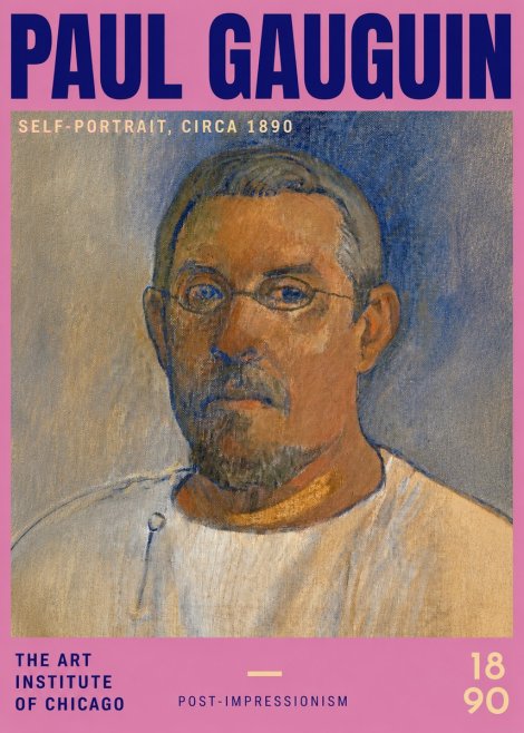 Paul Gauguin Self-portrait I No2 - Plakat