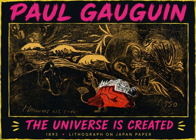 Paul Gauguin The Universe Is Created III No6 - Plakat