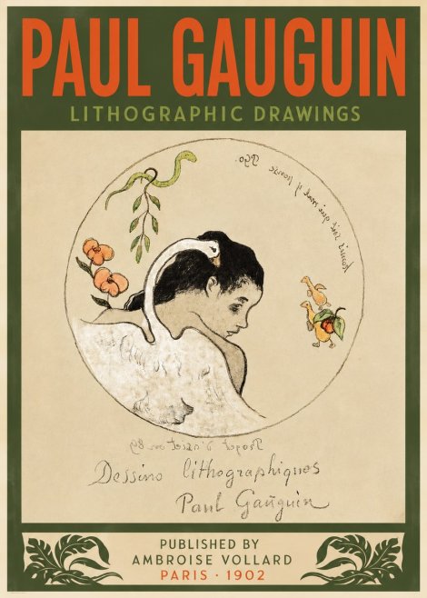 Paul Gauguin Dessins Lithographiques No4 - Plakat