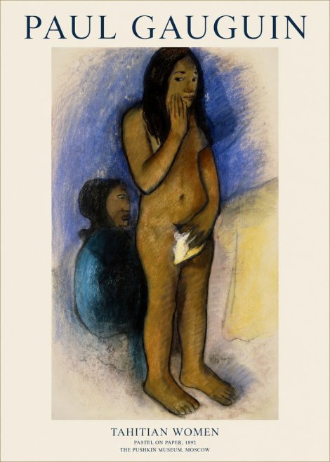 Paul Gauguin Tahitian Women No1 - Plakat