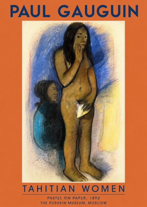 Paul Gauguin Tahitian Women No2 - Plakat