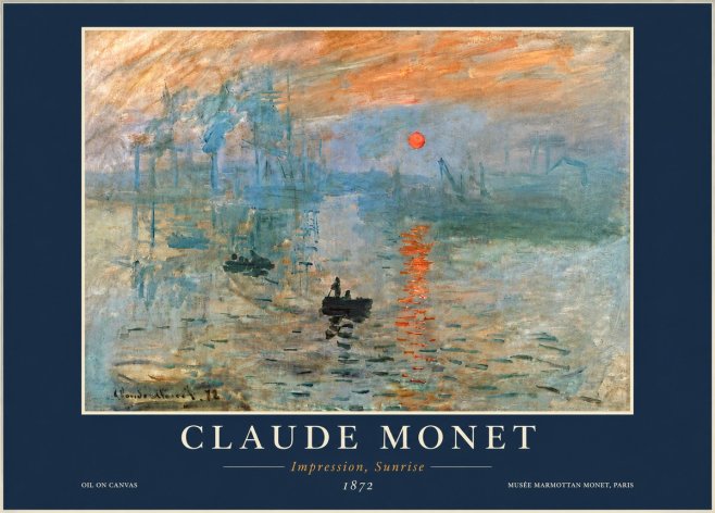 Monet Impression, Sunrise II No5 - Plakat