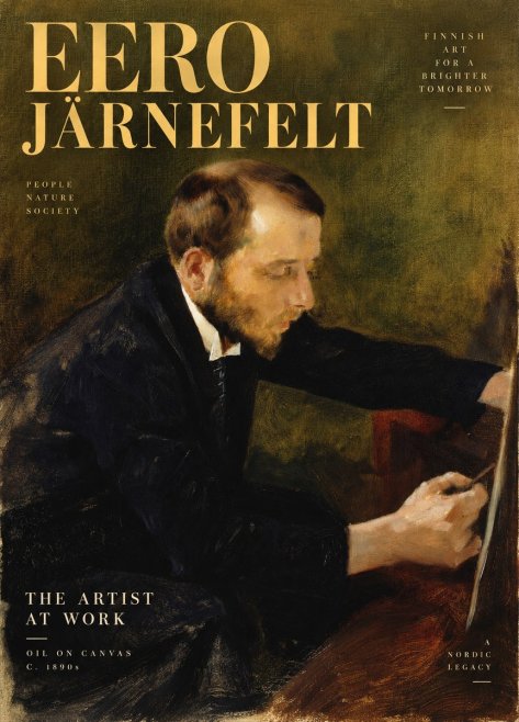Eero Järnefelt Portrait of the Artist No3 - Plakat