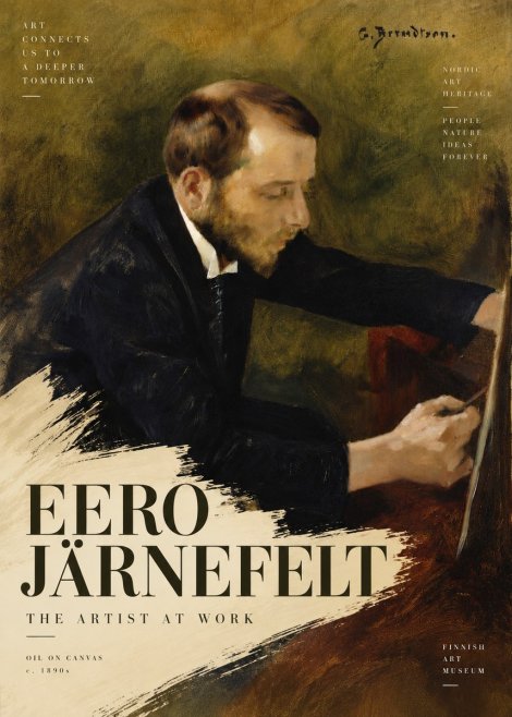 Eero Järnefelt Portrait of the Artist No6 - Plakat