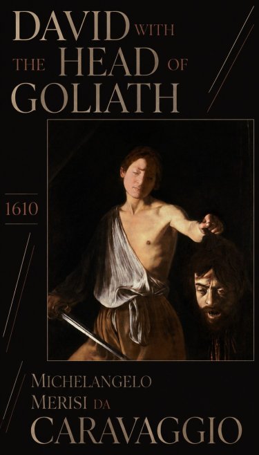 Michelangelo Merisi da Caravaggio David with the Head of Goliath III No5 - Plakat