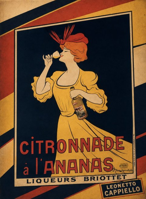 Leonetto Cappiello Citronnade À L'ananas No3 - Plakat