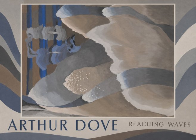 Arthur Dove Reaching Waves No1 - Plakat