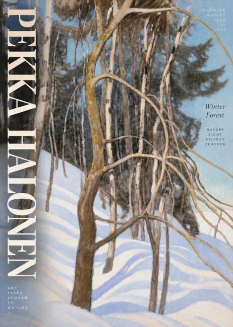Pekka Halonen Winter Forest III No2 - Plakat