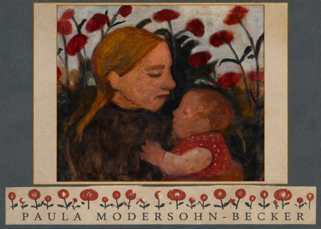 Paula Modersohn-Becker Mother and Child No3 - Plakat