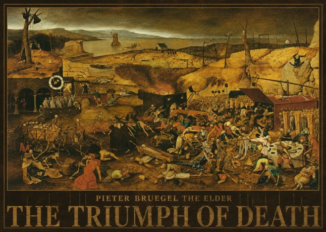Pieter Bruegel The Triumph of Death I No5 - Plakat