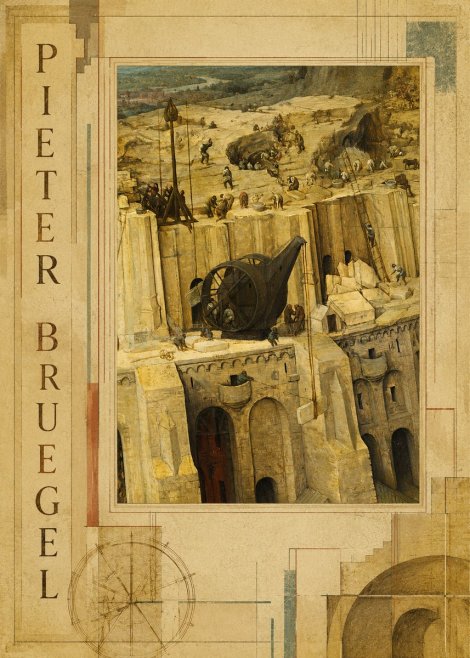 Pieter Bruegel The Tower of Babel VII No2 - Plakat