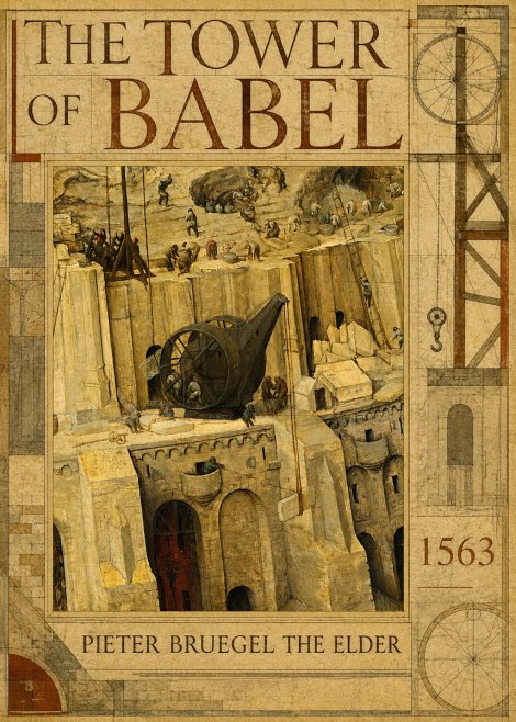 Pieter Bruegel The Tower of Babel VII No6 - Plakat