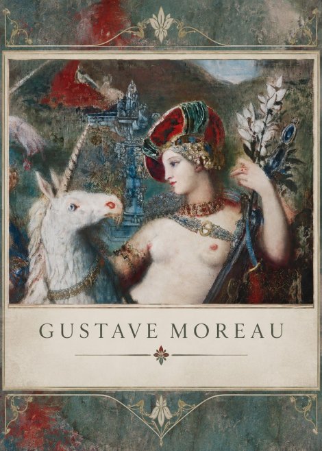 Gustave Moreau The Unicorns I No2 - Plakat