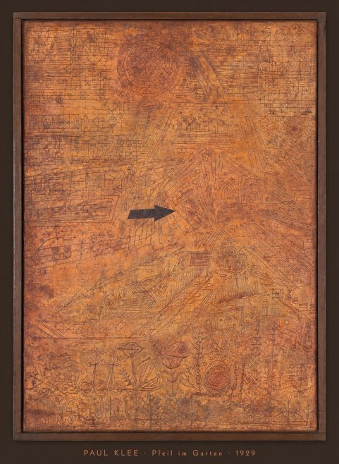 Paul Klee Pfeil Im Garten No4 - Plakat