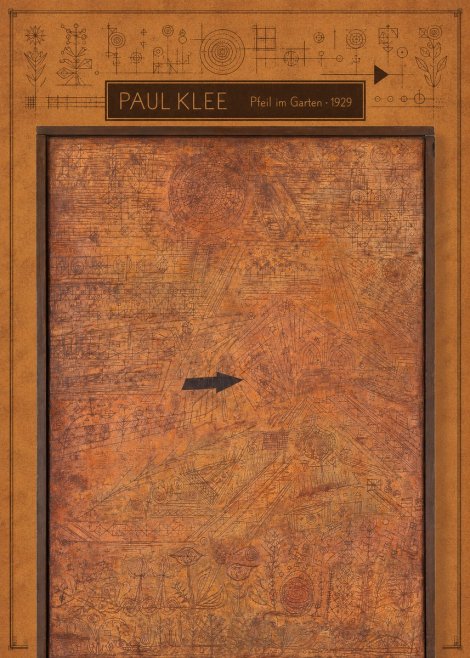 Paul Klee Pfeil Im Garten No6 - Plakat