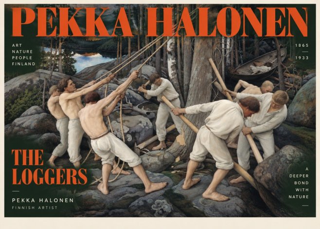 Pekka Halonen The Loggers No2 - Plakat