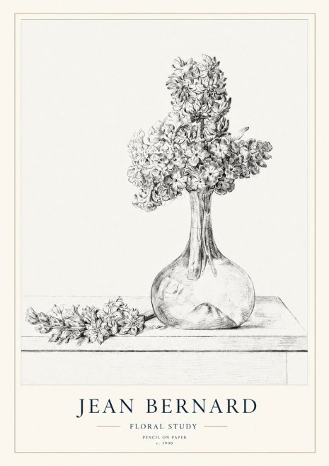 Jean Bernard Spring Blossoms No2 - Plakat