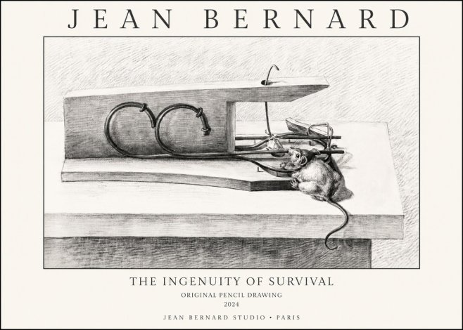 Jean Bernard The Ingenuity of Survival No1 - Plakat