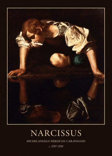 Michelangelo Merisi da Caravaggio Narcissus I No3 - Plakat