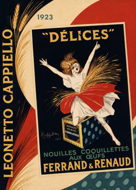 Leonetto Cappiello Délices I No2 - Plakat
