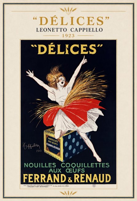 Leonetto Cappiello Délices I No3 - Plakat