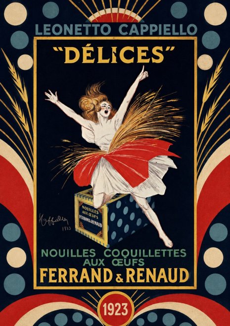 Leonetto Cappiello Délices I No4 - Plakat