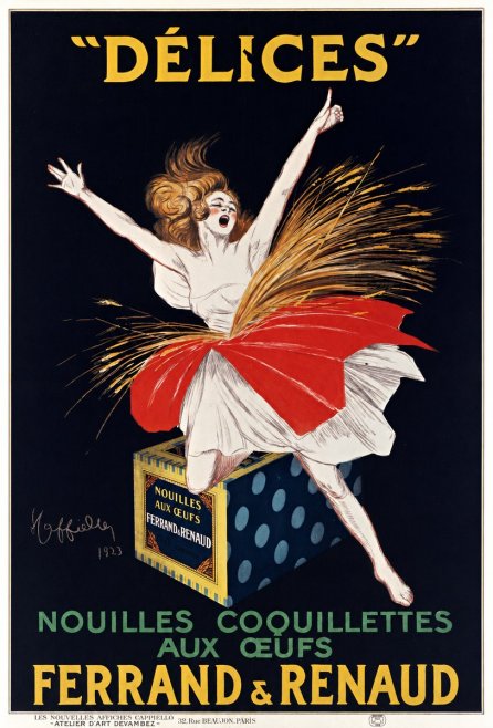 Leonetto Cappiello Délices I No6 - Plakat