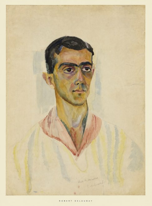 Robert Delaunay Portrait De Léonide Massine No6 - Plakat