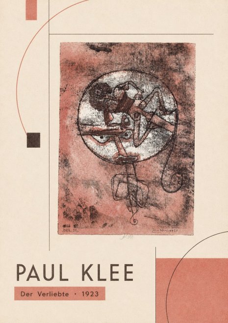 Paul Klee Der Verliebte I No3 - Plakat