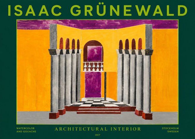 Isaac Grünewald Architectural Interior No3 - Plakat
