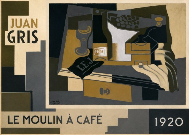 Juan Gris Le Moulin À Café No2 - Plakat