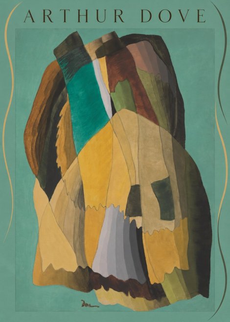 Arthur Dove Abstract Composition No6 - Plakat