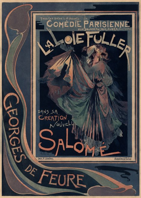 Georges de Feure Salomé I No2 - Plakat