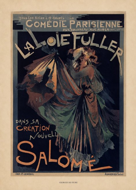 Georges de Feure Salomé I No4 - Plakat