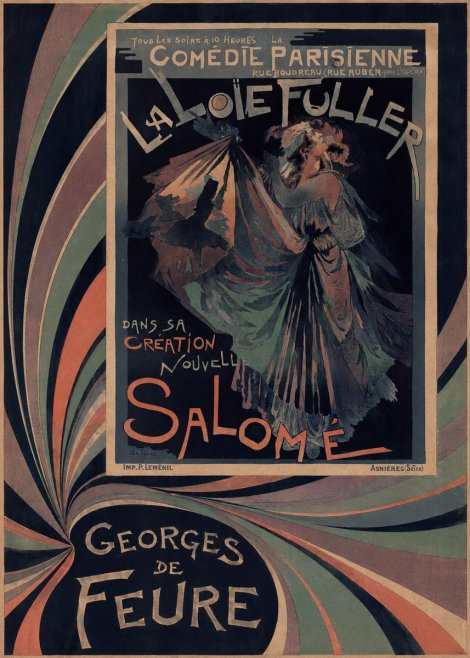 Georges de Feure Salomé I No6 - Plakat