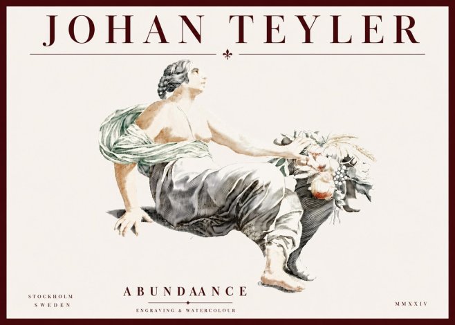 Johan Teyler Abundance No5 - Plakat